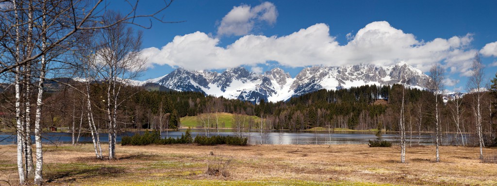 Kaisergebirge und Schwarzsee